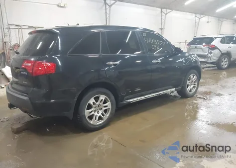2009 Acura Mdx Technology Package z USA, uszkodzony, nr VIN 2HNYD28679H528892